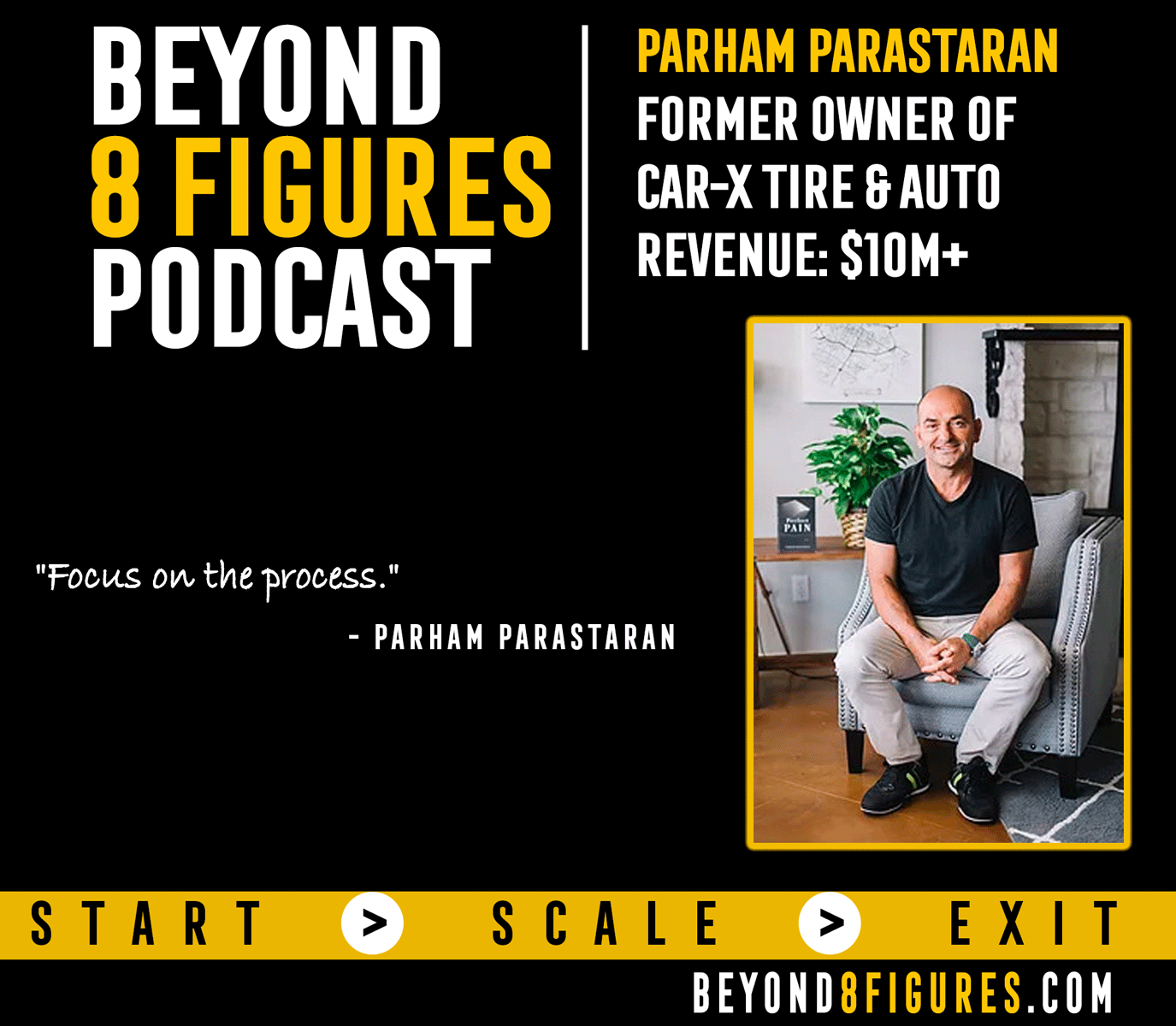 $10M+ Exit – Parham Parastaran, Car-X Tire and Auto