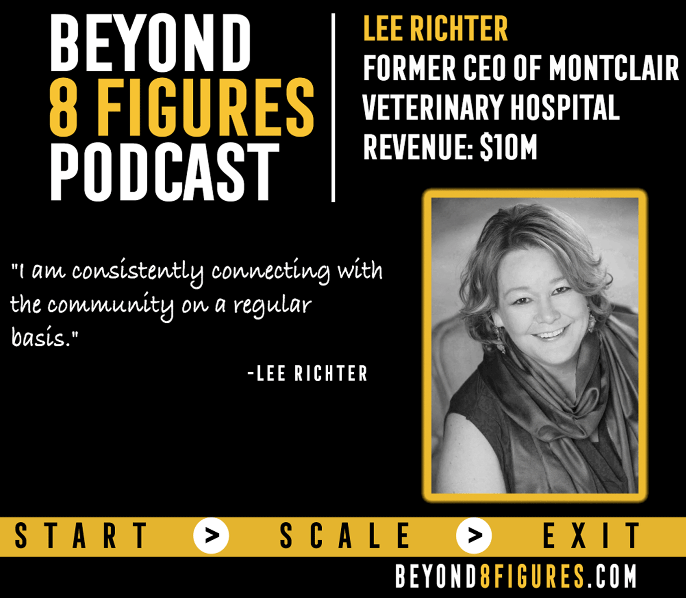 $10M in annual revenue – Lee Richter, Richter Communication & Design Group