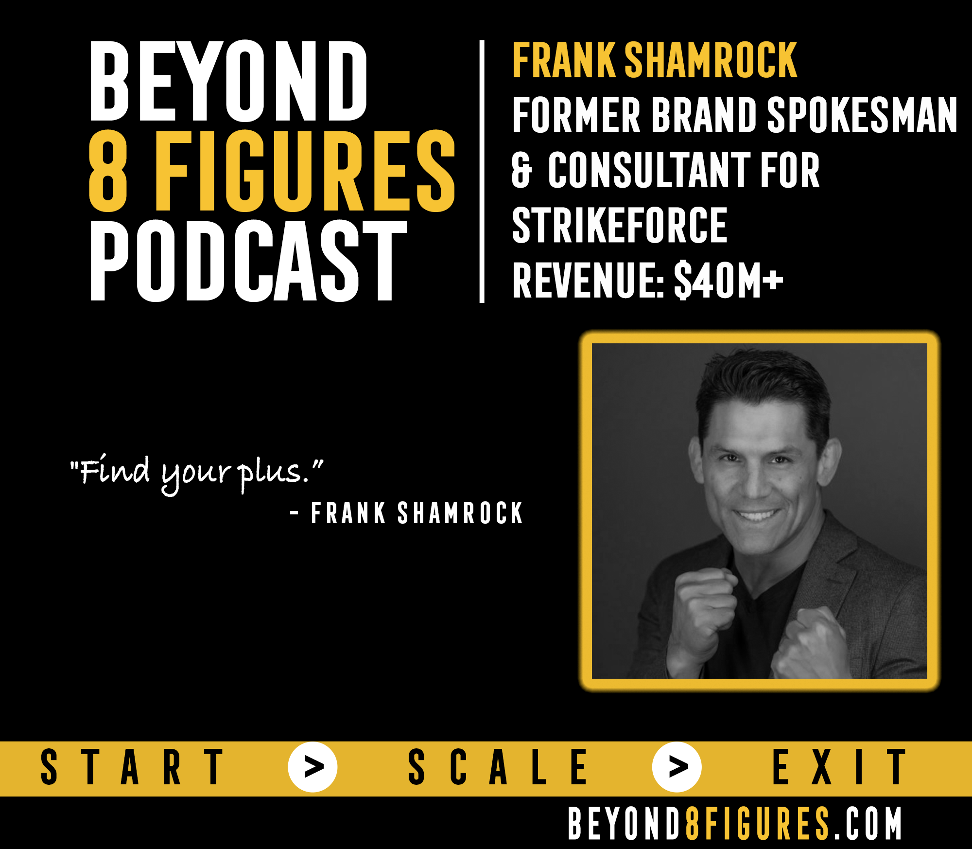 Frank Shamrock Exited Strike Force for $40M