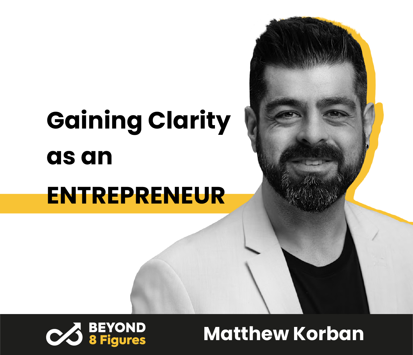 Gaining Clarity As An Entrepreneur with Matthew Korban, Business and Health Coach