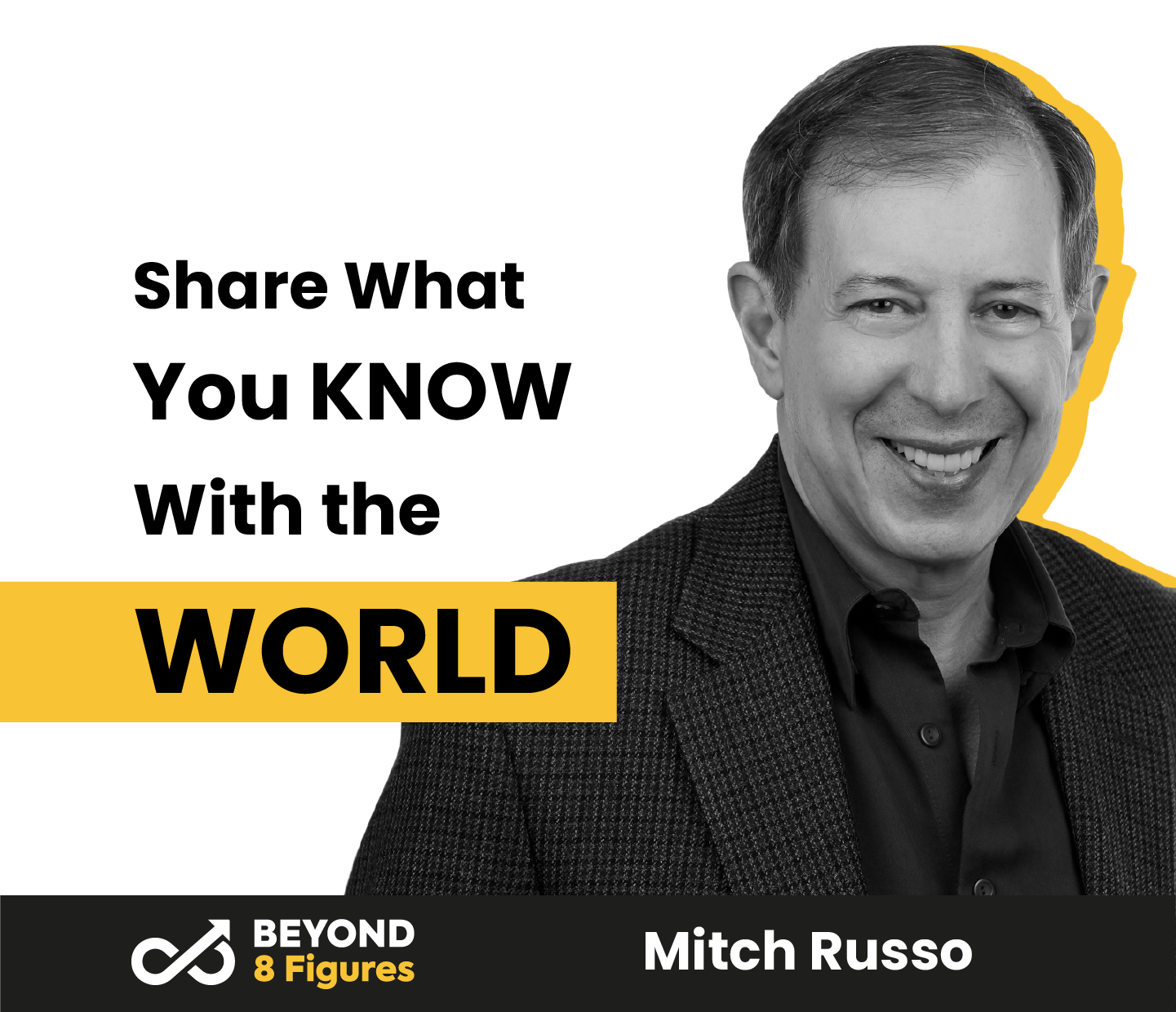 Share What You Know With the World with Mitch Russo, Business Breakthroughs International