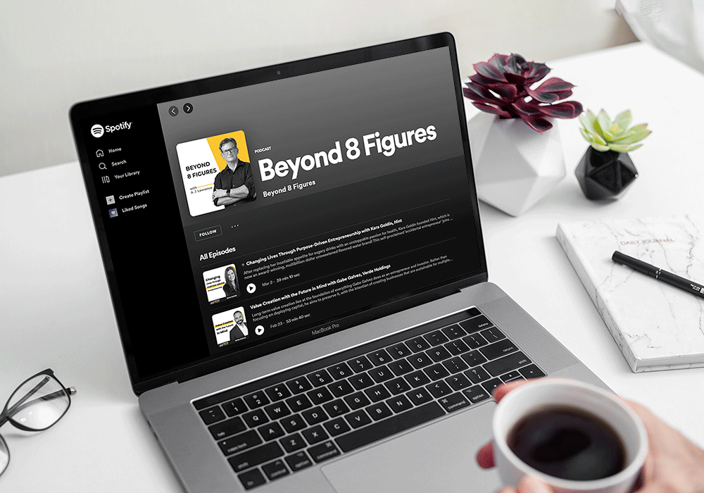 Become a Deliberate Entrepreneur with Beyond 8 Figures Podcast