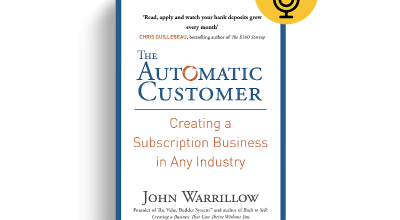 The Automatic Customer by John Warrillow (Book Review)