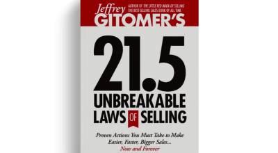 21.5 Unbreakable Laws of Selling by Jeffrey Gitomer